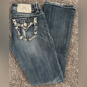 Miss Me Boot Cut Mid-Rise Jeans